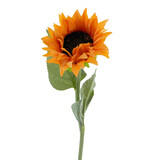 Greenmoods Kunstig Solsikke Real Touch Oransje 61 cm