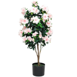 Greenmoods Kunstig Azalea Tre Lys Rosa 105cm
