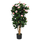 Greenmoods Kunstig Hibiskus Tre Rosa 120cm