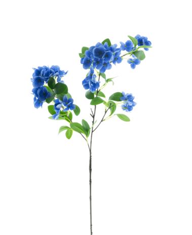 Greenmoods Kunstig Hortensia Gren Real Touch Blå 80 cm