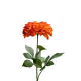 Greenmoods Kunstig Georgine Lotte Real Touch Oransje 72 cm