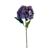 Greenmoods Kunstig Hortensia Stilk Real Touch Lilla 58 cm