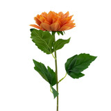 Greenmoods Kunstig Georgine Real Touch Oransje 54 cm