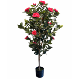 Greenmoods Kunstig Plante Camellia Fuchsia 140 cm