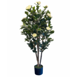 Greenmoods Kunstig Plante Camellia Kremhvit 140 cm