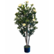 Greenmoods Kunstig Plante Camellia Kremhvit 140 cm