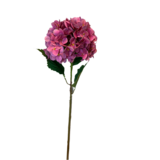 Greenmoods Kunstig Hortensia Stilk Real Touch Rosa 58 cm