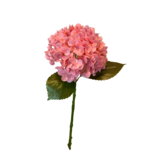 Greenmoods Kunstig Charlotte Hortensia  Real Touch Rosa 55 cm