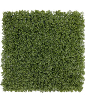 Greenmoods Kunstig Sypress Plantevegg Mørkegrønn 50x50cm UV