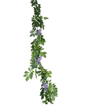 Greenmoods Kunstig Wisteria Liane Lilla 100cm