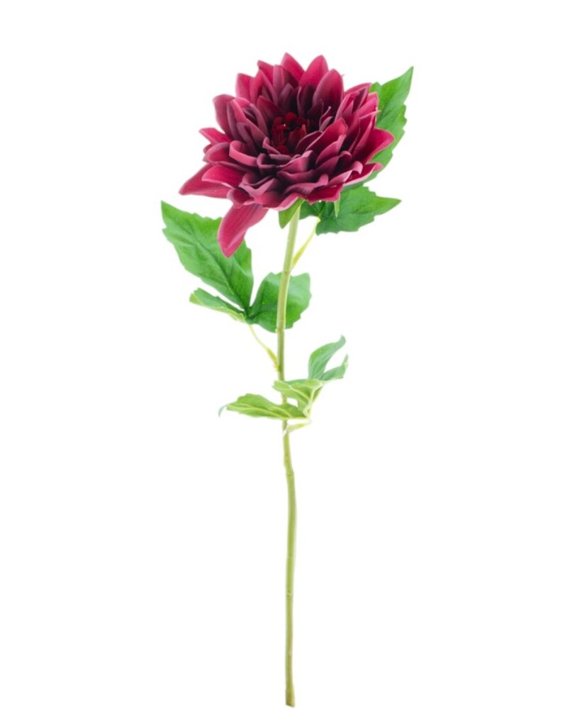 Greenmoods Kunstig Georgine Real Touch Burgunder 54 cm