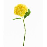 Greenmoods Kunstig Hortensia Real Touch Gul 49 cm