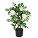 Greenmoods Kunstig Rosebusk Hvit 60 cm