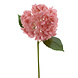 Greenmoods Kunstig Charlotte hortensia Real Touch Rosa 55cm