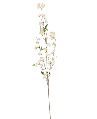 Greenmoods Kunstig Kirsebær Gren XL Kremhvit 120cm