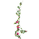 Greenmoods Kunstig Bougainvillea Girlander Rosa 120cm