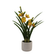 Greenmoods Kunstig Cymbidium Orkide Gul 55cm