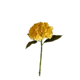Greenmoods Kunstig Charlotte Hortensia Real Touch Gul 55 cm