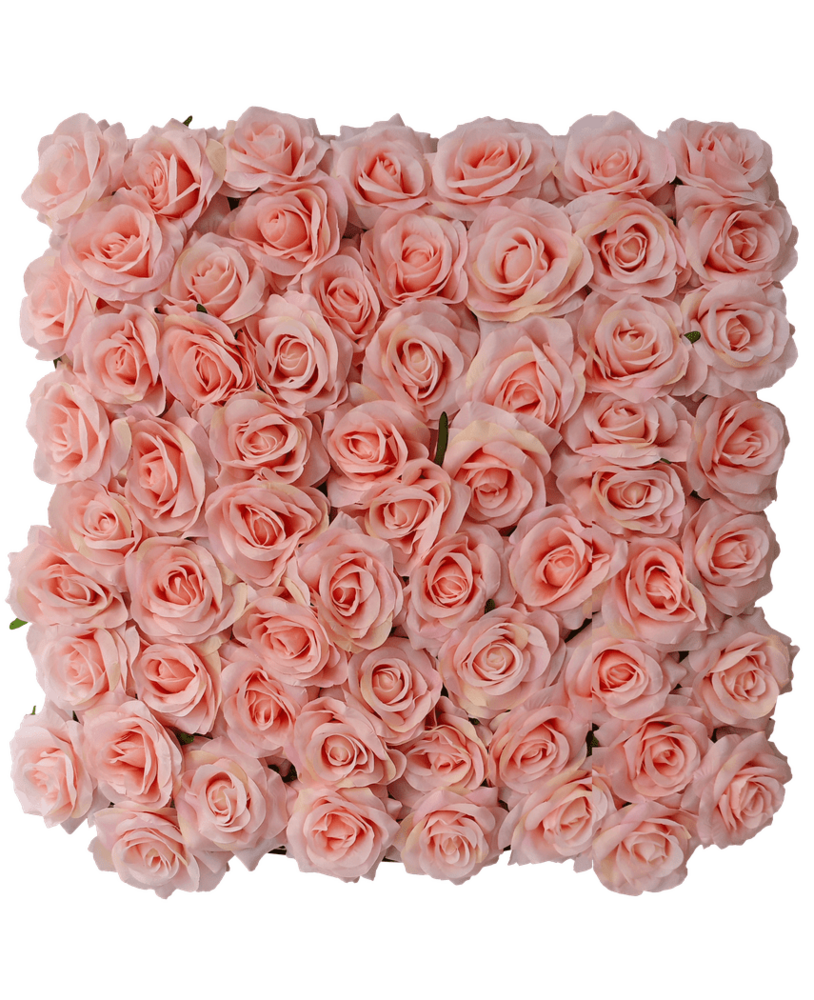 Greenmoods Kunstig Blomstervegg "Rosegarden Symphony" 50x50cm