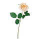 Greenmoods Kunstig Rose ''Emine' Real Touch Lys Champagne 43 cm