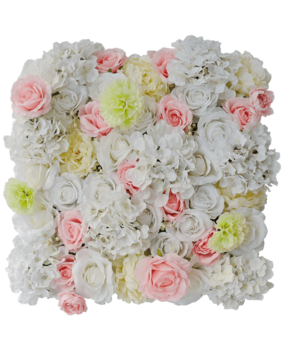 Greenmoods Kunstig Blomstervegg "Elysian Bloomwall" 50x50cm