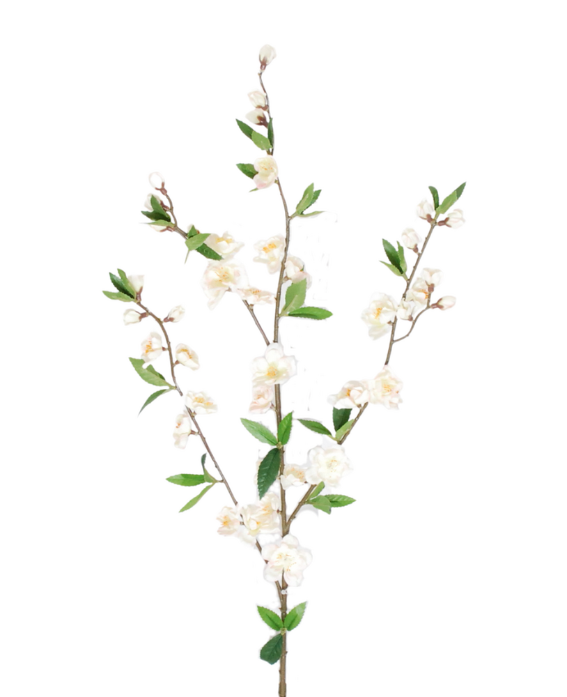 Greenmoods Kunstig Kirsebær Sakura Gren Krem 74cm