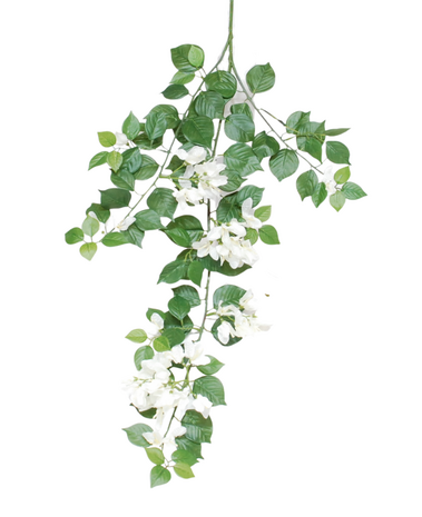 Greenmoods Kunstig Bougainvillea Gren Krem 80cm