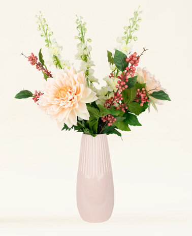 Greenmoods Kunstig Blomsterbukett Morning Whisper 62 cm