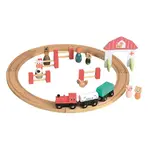 Egmont Toys Treinbaan hout met trein en figuurtjes. 45x45cm 3+