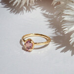 ring Helsinki roze saffier