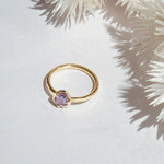 ring Helsinki paarse saffier
