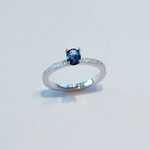 Ring saffier