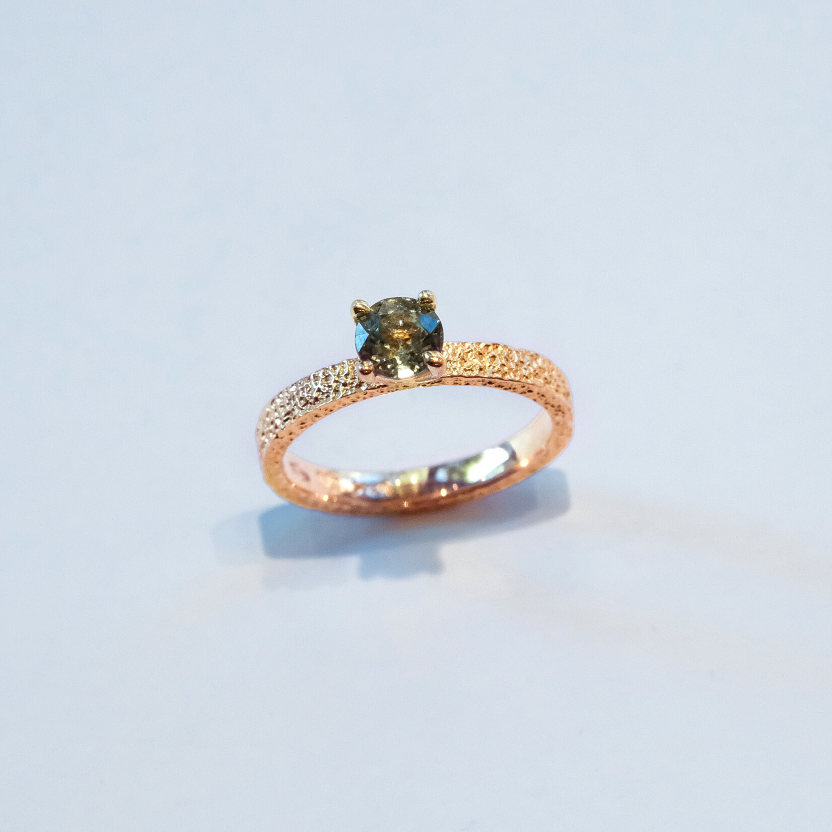 Ring rose Julia and tourmaline