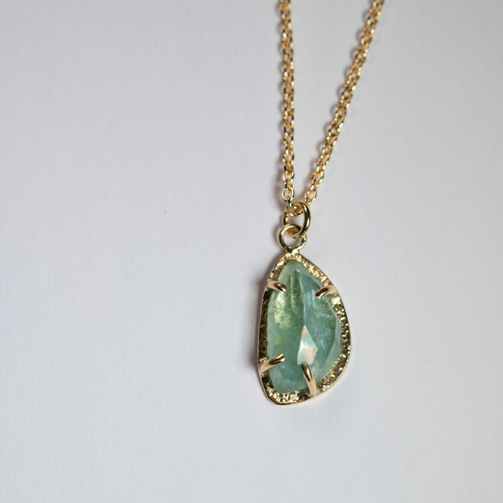 Ketting Helsinki blauwe toermalijn