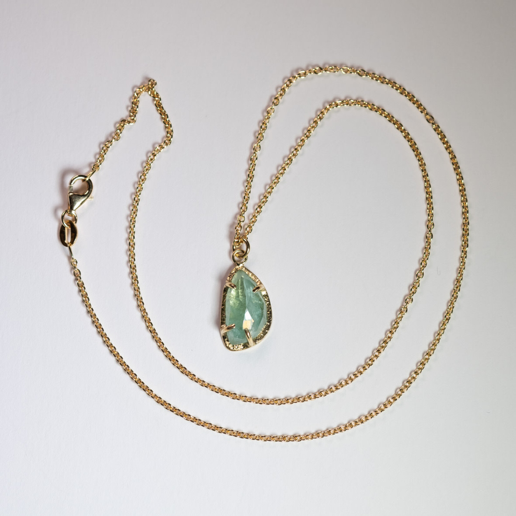 Ketting Helsinki blauwe toermalijn