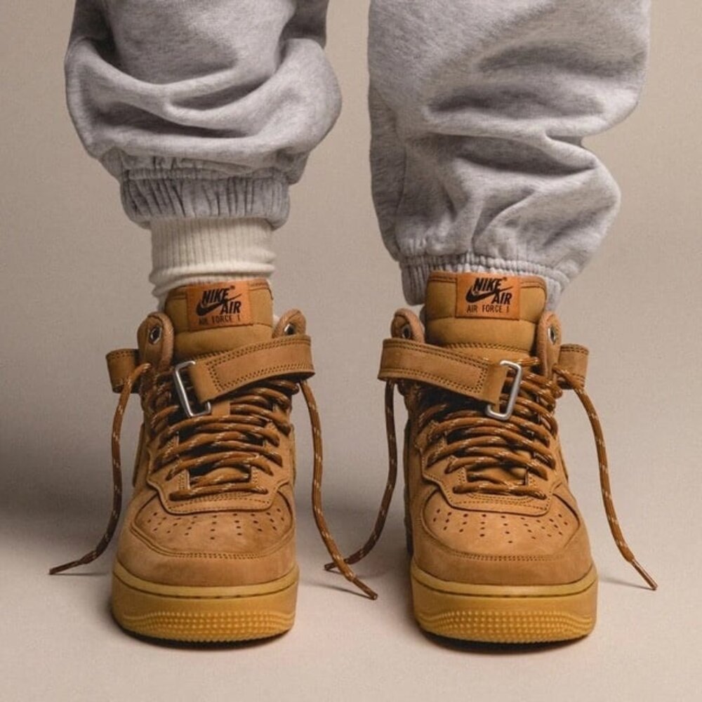 Nike Nike Air Force 1 Mid 'Wheat Flax'