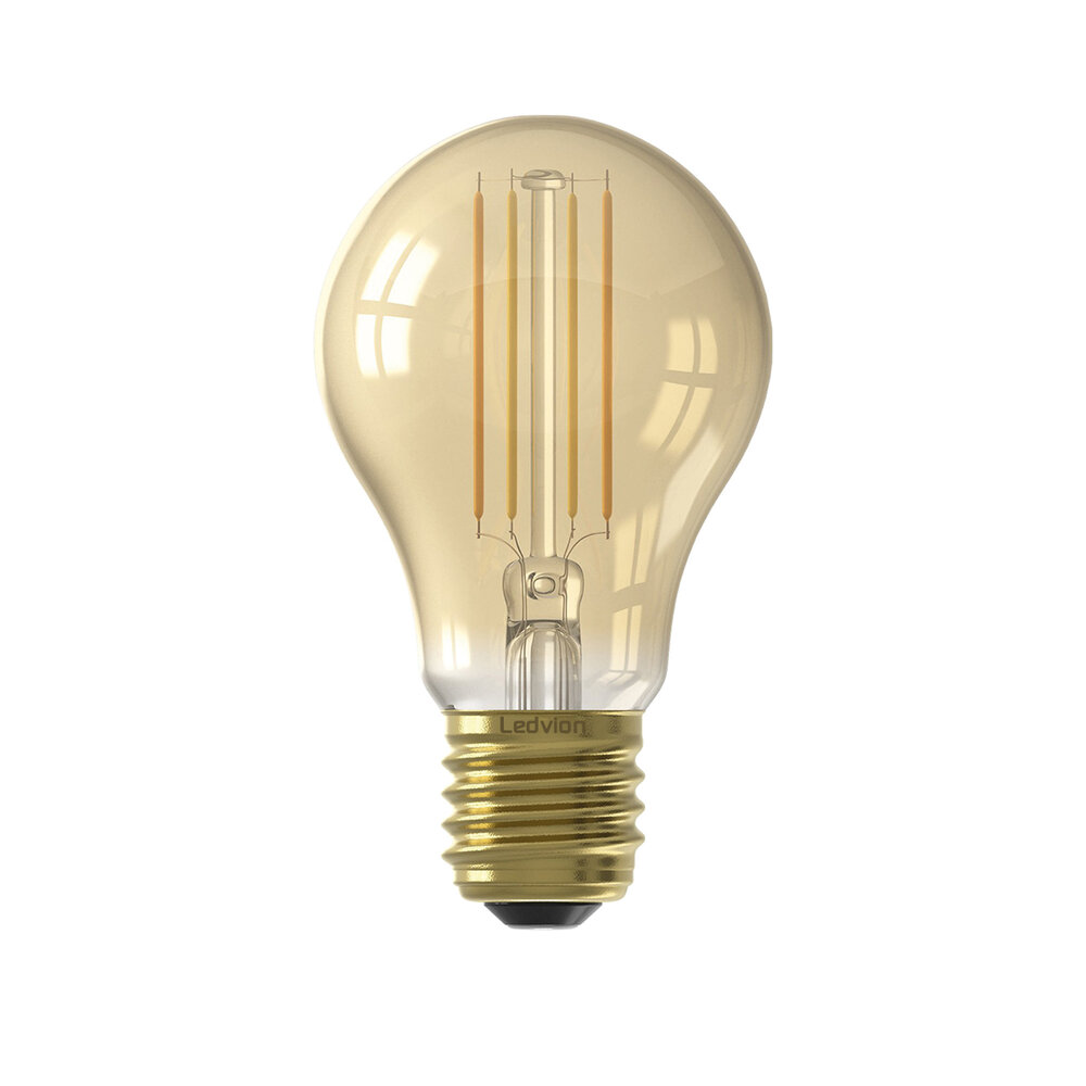 Ledvion Bombilla LED E27 Regulable Filamento - 7.5W - 2100K - 806 Lumen