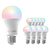 Bombilla Inteligente RGB+CCT LED E27 Regulable - WiFi - 8W - 10 pack
