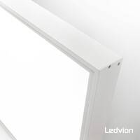 Ledvion Panel LED de superficie - 120x30 - Aluminio - Blanco
