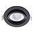 Foco Empotrable LED Negro - 5W - IP54 - 2700K - Inclinable