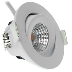 Foco Empotrable LED Blanco - 5W - IP54 - 2000K-3000K - Inclinable