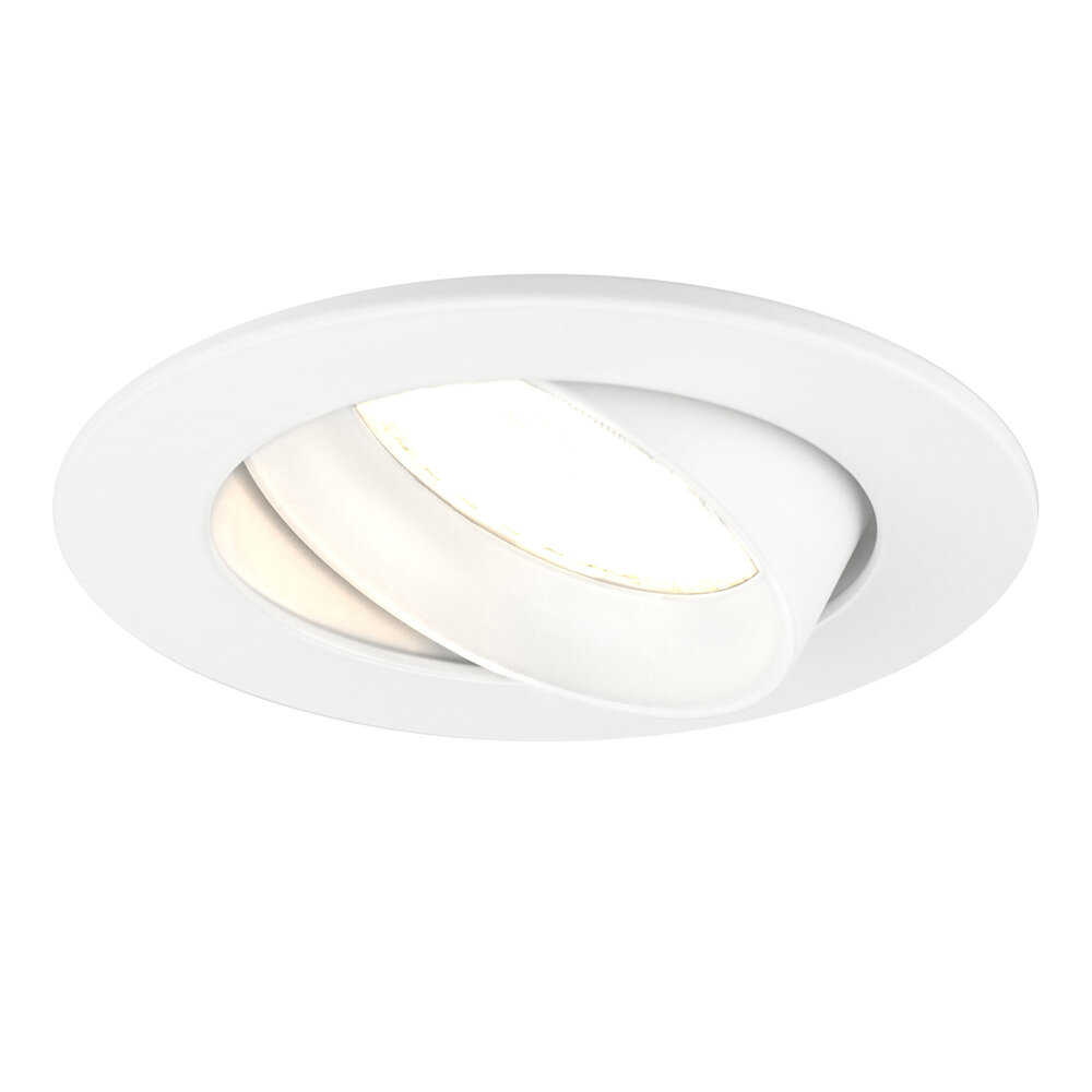 Ledvion Foco Empotrable LED Regulable Bianco - Río - 3W - 2700K - ø85mm