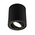 Foco de Superficie LED regulable - Redondo - Negro - 5W - 4000K - Inclinable - IP20