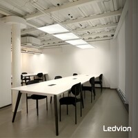 Ledvion Panel LED Lumileds 60x60 - 36W - 3000K - UGR <22 - 5 años de garantía
