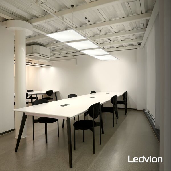 Ledvion Panel LED Lumileds 60x60 - 36W - 3000K - UGR <22 - 5 años de garantía