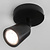 Lámpara de techo LED Locaste - Inclinable - Casquillo GU10 - Negro