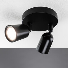 Lámpara de techo LED Locaste Duo - Inclinable - Casquillo GU10
