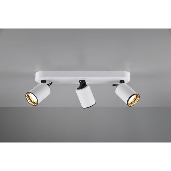 Trio Lighting Lámpara de techo LED Pago Trio - Inclinable - Casquillo GU10 - Blanco