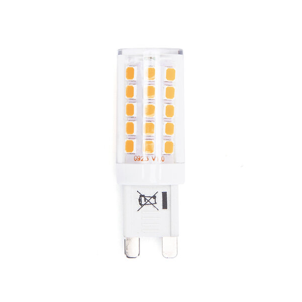 Lámparasonline Paquete de 10 - Bombilla G9 LED - 3.4 Watt - 380 Lumen - 3000K
