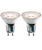 Calex Bombilla Inteligente Regulable CCT LED GU10 - 5W - Paquete de 2